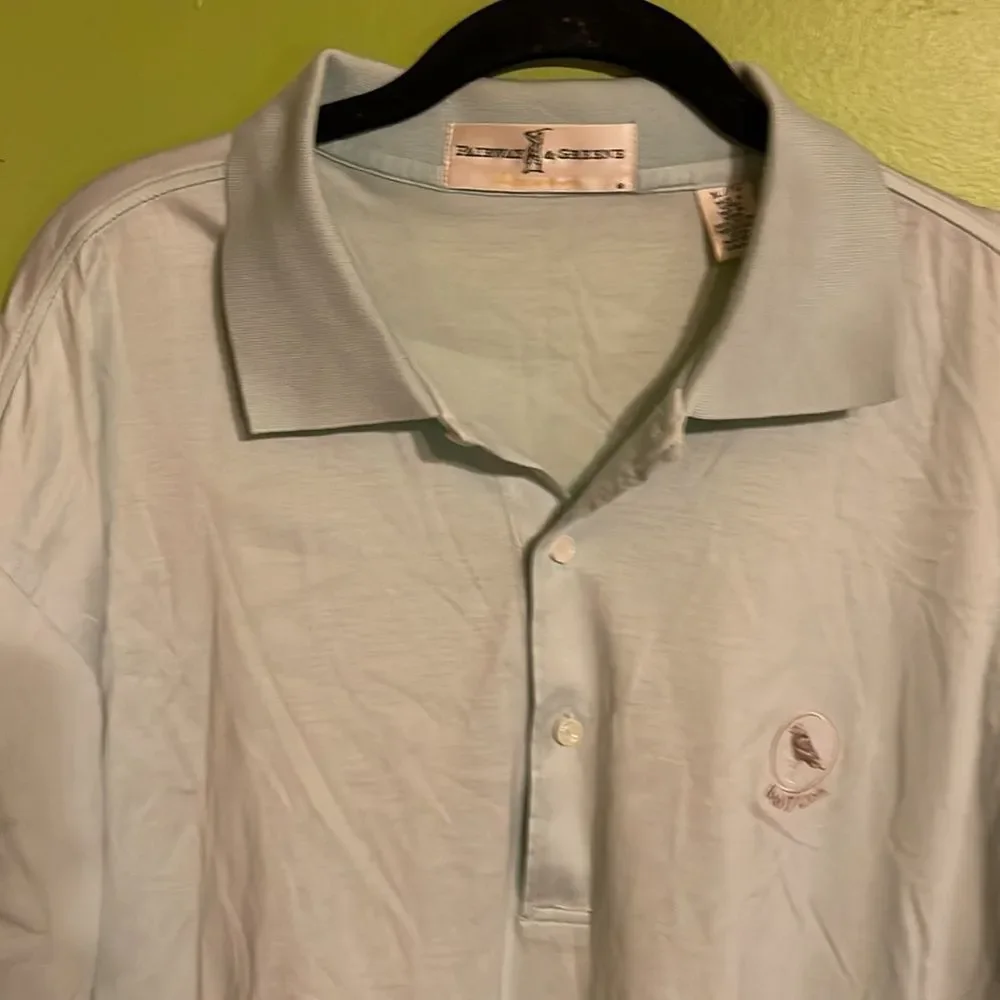Fairway & Greene Men’s Mint Golf Polo Shirt Size XL